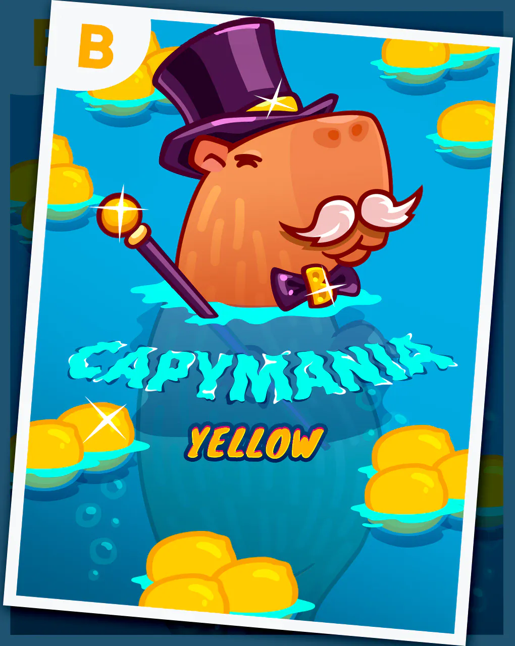 Capymania Yellow - POWERPLAY128