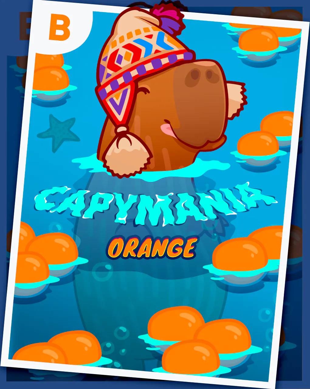 Capymania Orange - POWERPLAY128