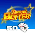 Tens or Better 50 Hand - POWERPLAY128