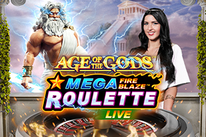 Mega Fire Blaze Age Of Gods Roulette Live - POWERPLAY128