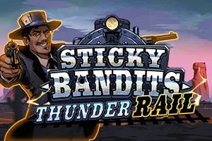 Playtech : Sticky Bandits Thunder Rail - POWERPLAY128