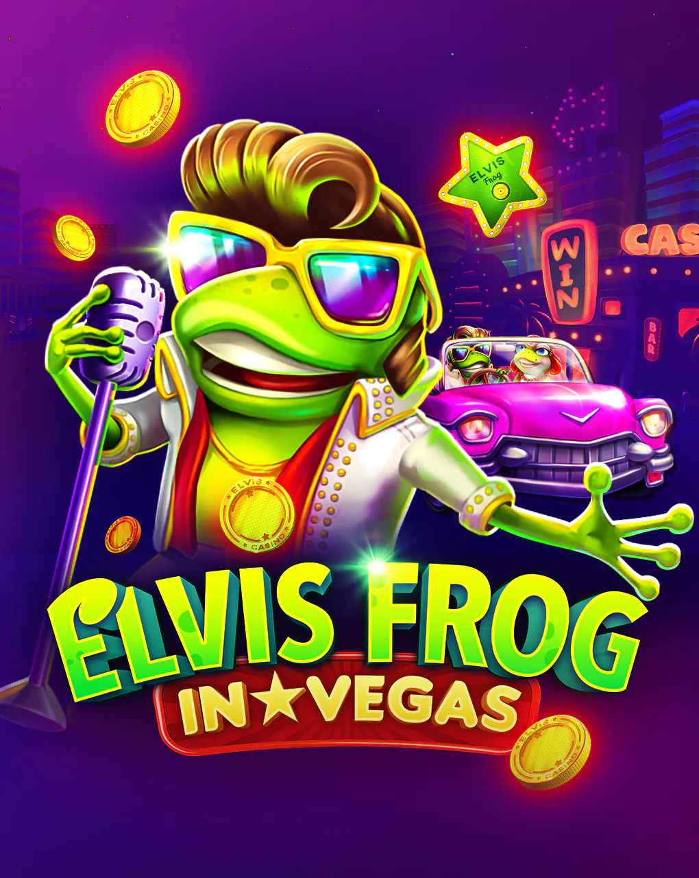 Bgaming : Elvis Frog In Vegas - POWERPLAY128