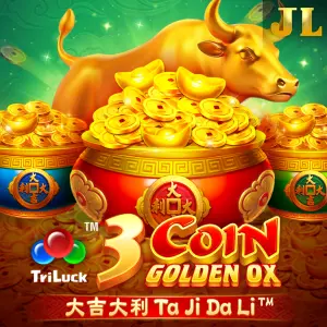 Jili : 3 Coin Golden OX - POWERPLAY128