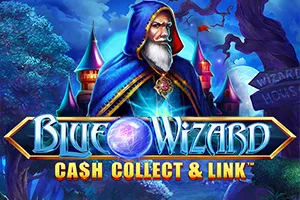 Blue Wizard: Cash Collect & Link - POWERPLAY128