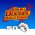 Double Double Bonus Poker 50 Hand - POWERPLAY128