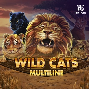 Redtiger : Wild Cats Multiline - POWERPLAY128