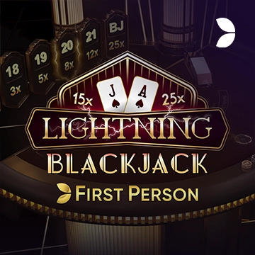 First Person Lightning Blackjack - POWERPLAY128