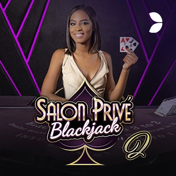 Salon Privé Blackjack Q - POWERPLAY128